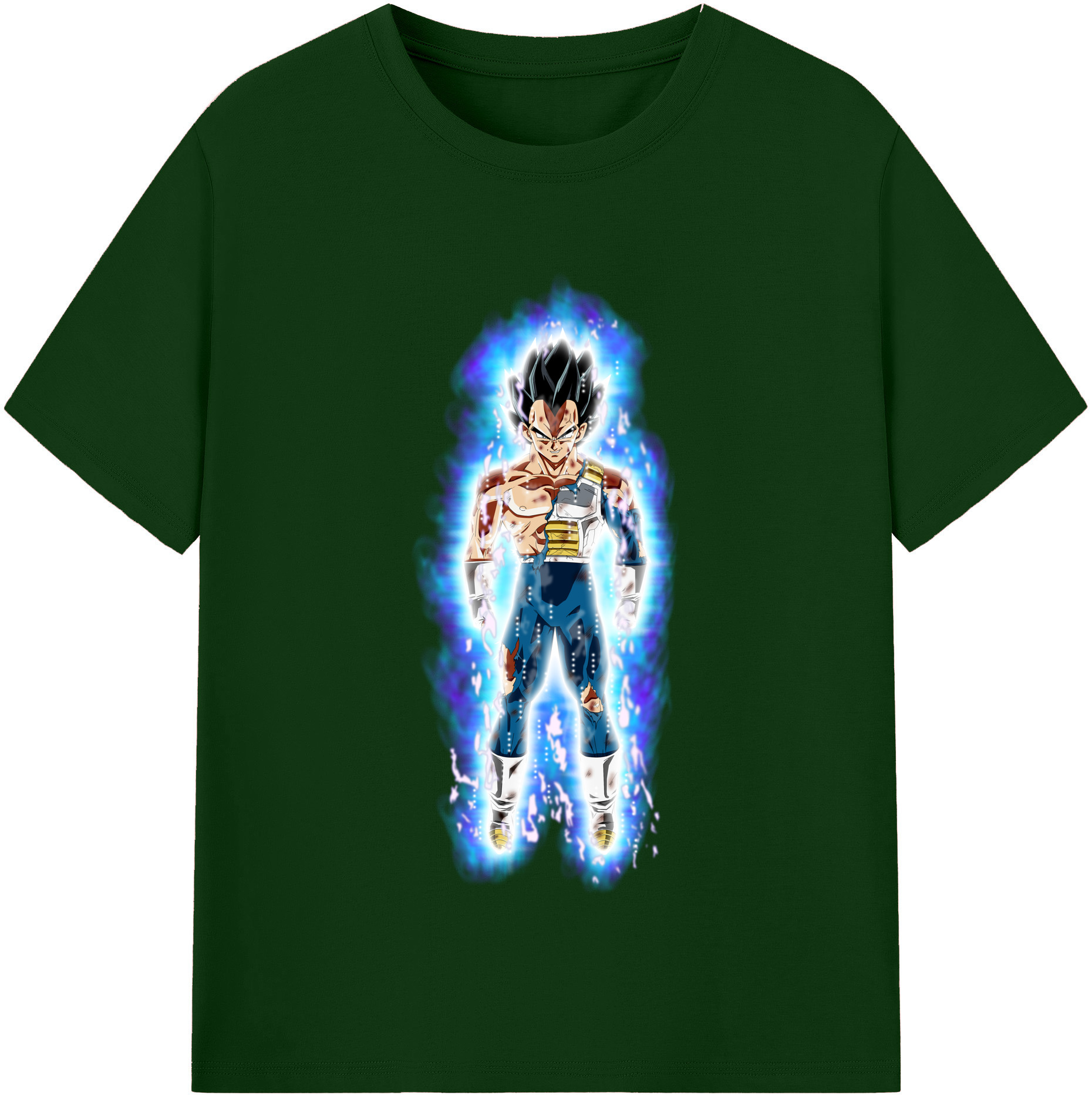 （画像用） ドラゴンボール ベジータ四世（Bejīta Yonsei）DRAGON BALL Vegeta IV 綿100％半袖Tシャツ（フロントプリント）